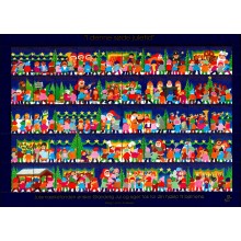 2002 - Danmark - Julemærker - Ufoldet helark - 2-sidet takket - I denne søde juletid. 